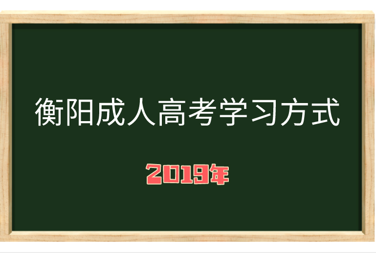 湖南成人高考学习方式